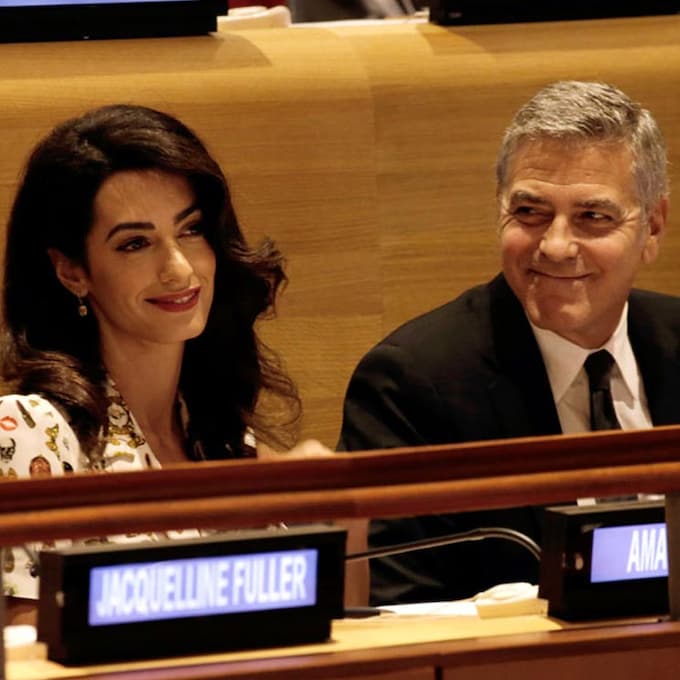 El curioso motivo por el que Amal 'prohibió' a George Clooney ir a un acto humanitario