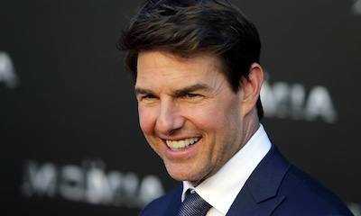 Tom Cruise recuerda a Penélope Cruz a su paso por Madrid