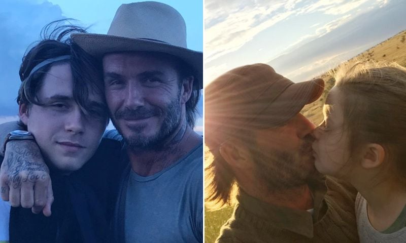 Los Beckham protagonizan sus propias Memorias de África