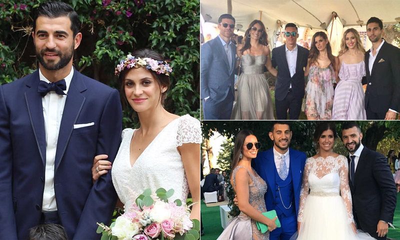 ¡Queda inaugurada la temporada de bodas en el fútbol!