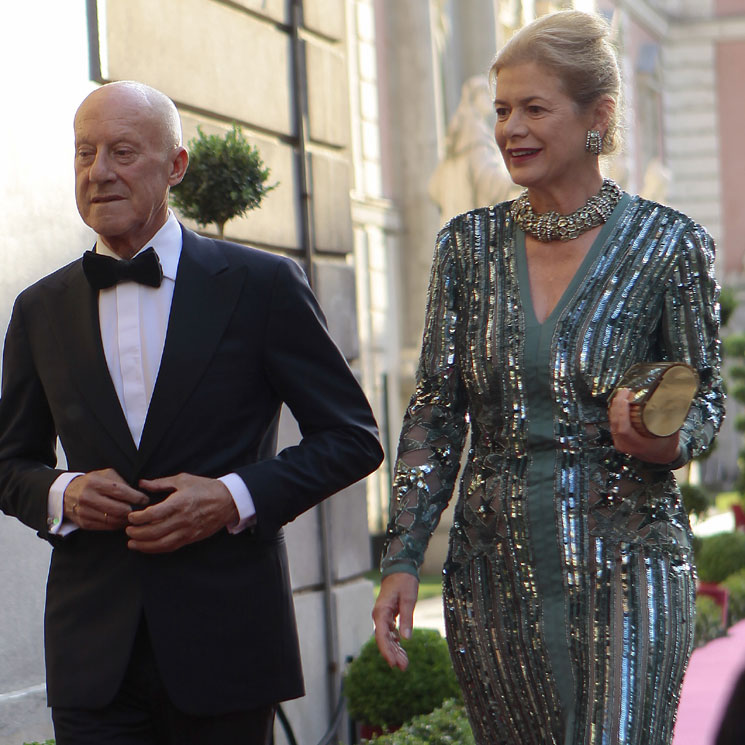 Sir Norman Foster, anfitrión de una gran fiesta en Madrid rodeado por su familia