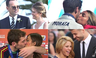 Risto Mejide, Gerard Piqué, Iker Casillas, David Muñoz... ¡ellos sí que son románticos!