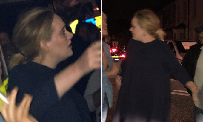 Adele, muy afectada, consuela a las víctimas del incendio de Londres