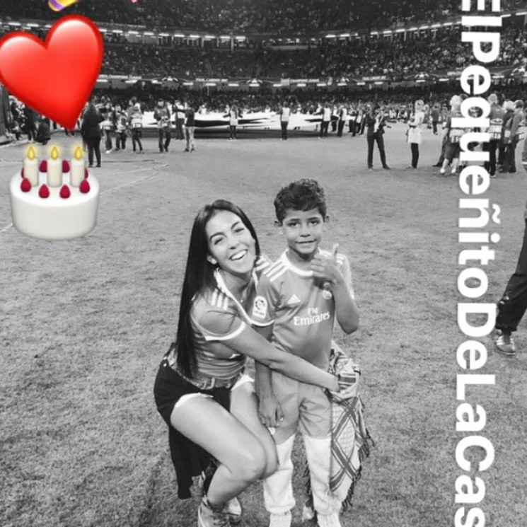La tierna felicitación de cumpleaños de Georgina Rodríguez al hijo de Cristiano Ronaldo