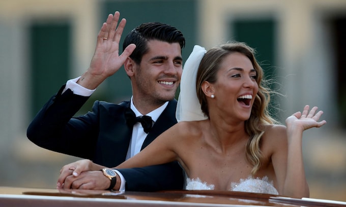 Álvaro Morata y Alice Campello se dieron el ‘sí, quiero’ en una romántica boda celebrada en Venecia, ciudad natal de la novia