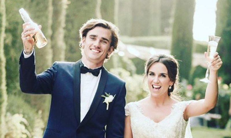 El cambio radical del futbolista Antoine Griezmann tras su boda