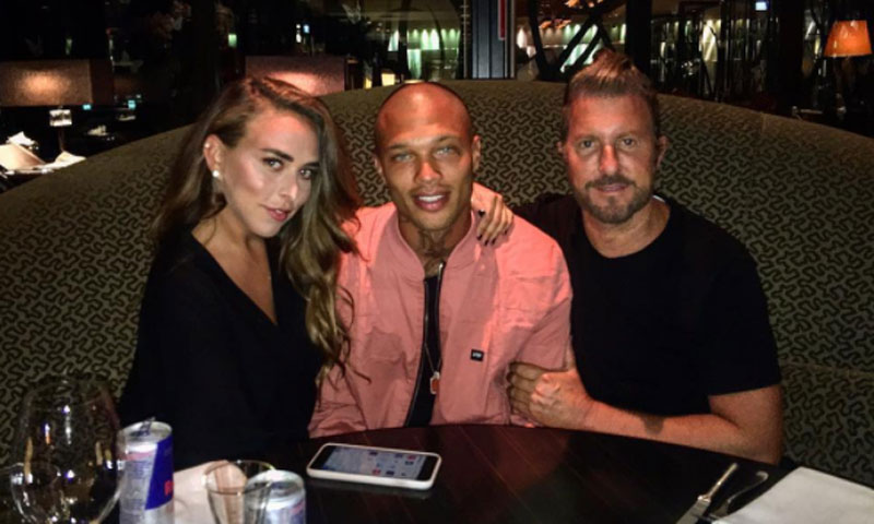 Jeremy Meeks, el preso más 'sexy' del mundo, y Chloe Green, heredera de 'Topshop', ¿nueva pareja?