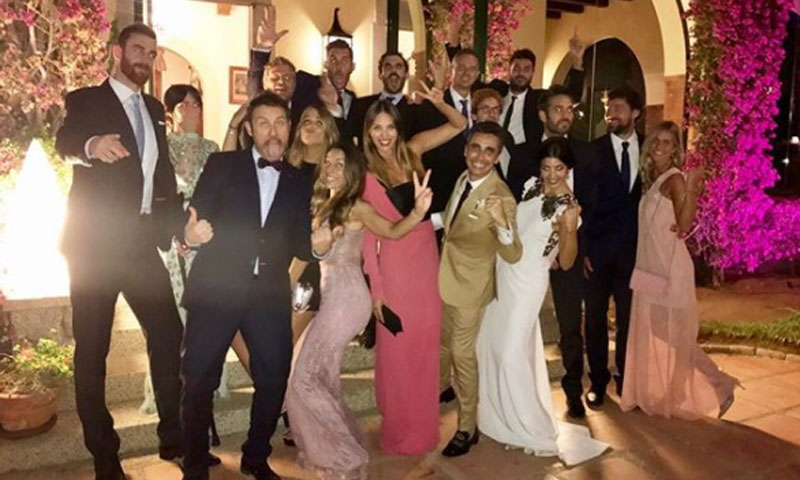 Rudy, Helen Lindes y otros rostros conocidos disfrutan de la divertida boda de Canco Rodríguez