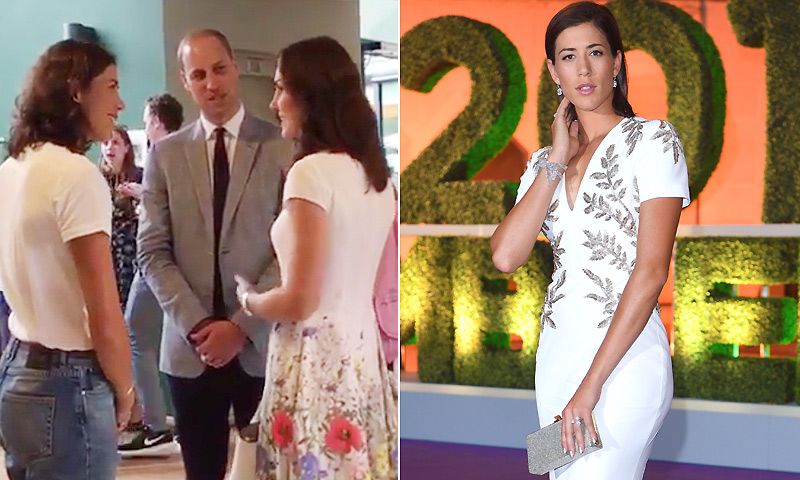 Garbiñe Muguruza, encuentro con los Duques de Cambridge y cena de gala para celebrar su histórico triunfo en Wimbledon