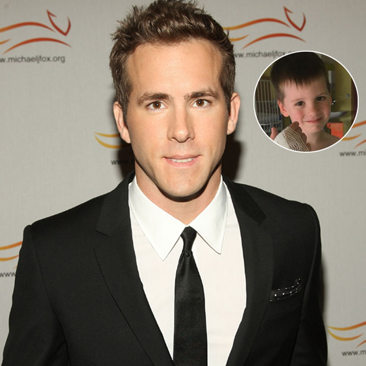 Ryan Reynolds le da a un niño enfermo de cáncer la sorpresa de su vida