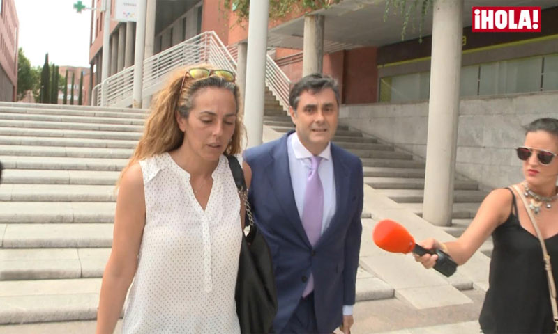 En vídeo: tensión en el segundo día en los juzgados de Rocío Carrasco