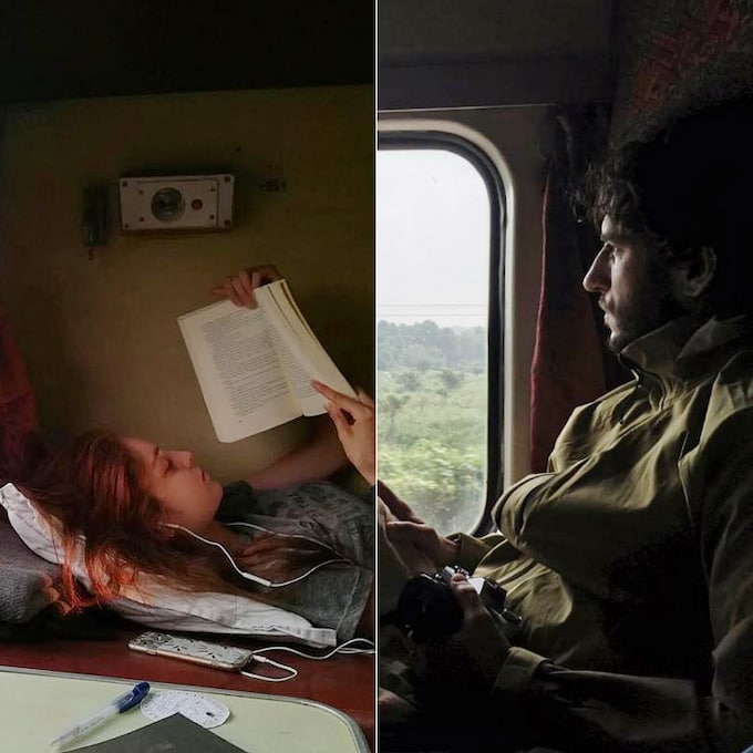 De Calcuta a Nueva Dehli,  el romántico viaje en tren de Quim Gutiérrez y Paula Willems