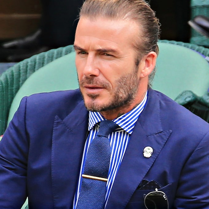Solo a David Beckham se le perdonaría este 'desliz' de estilo