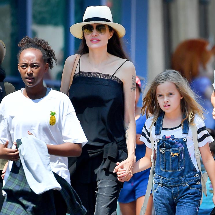 Angelina Jolie, 'muy orgullosa' de la valentía de sus hijos tras su divorcio de Brad Pitt