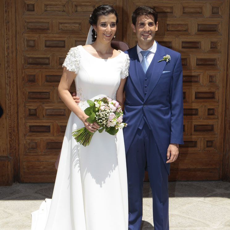 Blanca Moreno, hija mayor de Nieves Herrero, se casa con el arquitecto Elu Moreno en Madrid