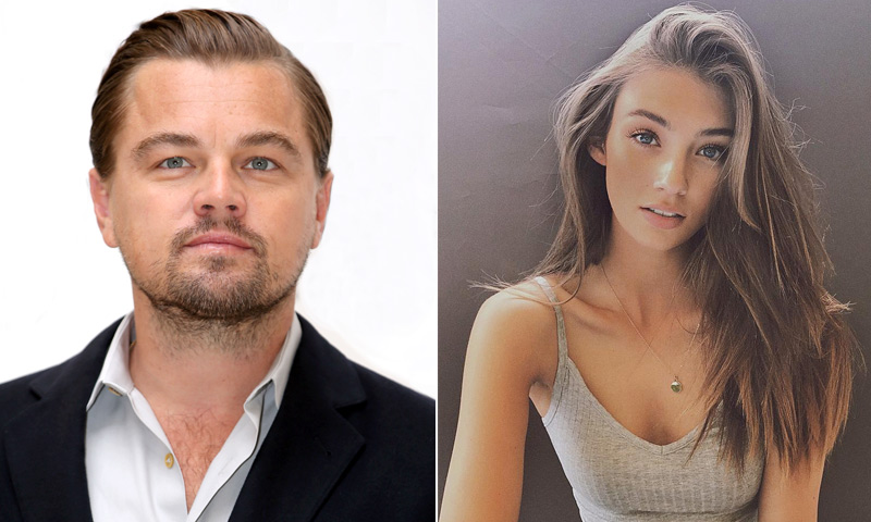Leonardo DiCaprio y Lorena Rae