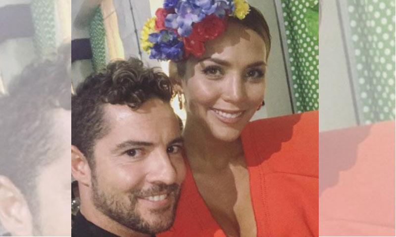 David Bisbal y Rosanna Zannetti, puro amor en la feria de Almería