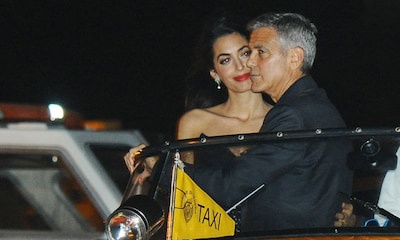 George y Amal Clooney reaparecen en Venecia convertidos en los nuevos papás de Hollywood