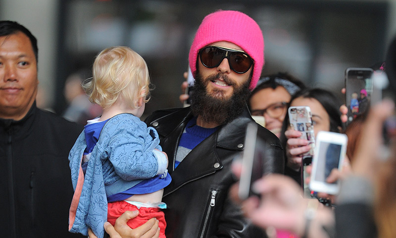 La faceta más tierna y paternal de Jared Leto