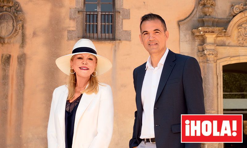 La baronesa Thyssen, emocionada con su nuevo museo en Sant Feliu de Guíxols