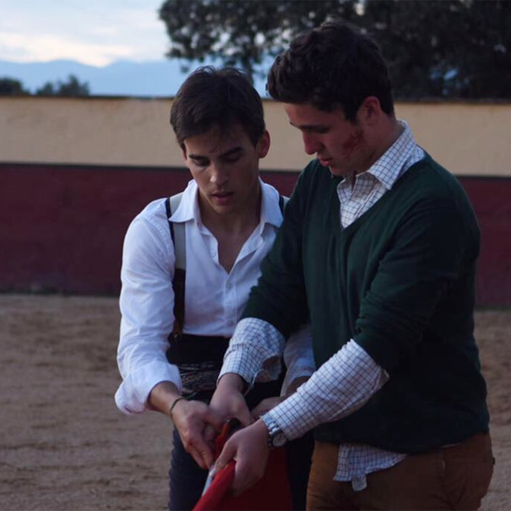 Felipe de Marichalar presta su apoyo al torero Gonzalo Caballero en su tarde más solidaria