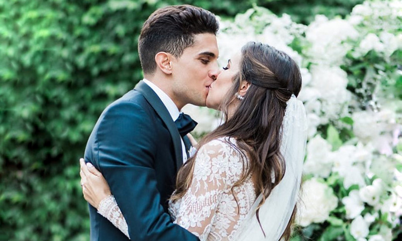 La imagen más entrañable que aún no habíamos visto de la boda de Melissa Jiménez y Marc Bartra