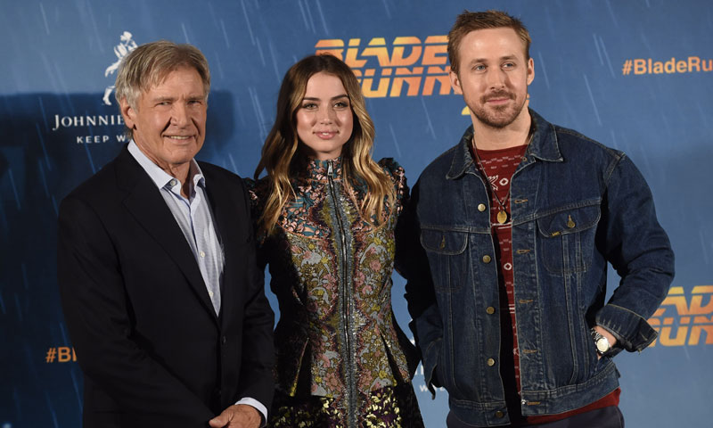 Ana de Armas consigue lo imposible: eclipsa a Ryan Gosling y Harrison Ford en su visita a Madrid