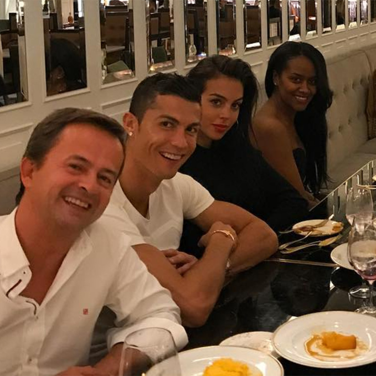 Georgina, una más en la pandilla portuguesa de Cristiano Ronaldo