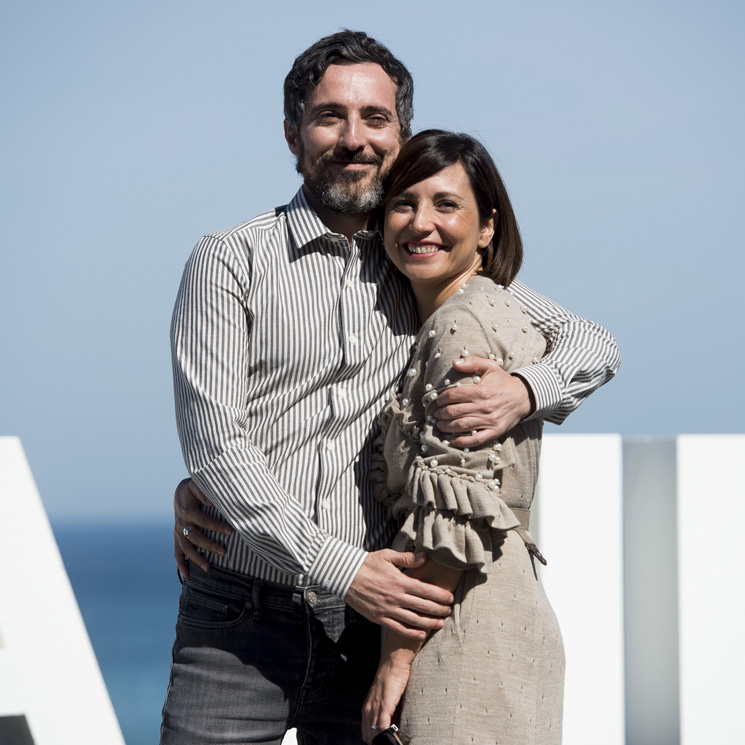 Marian Álvarez y Andrés Gertrúdix, unos papás de cine en San Sebastián