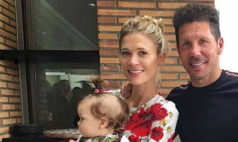 El 'glamuroso' primer cumpleaños de Francesca, la hija de Carla Pereyra y Simeone