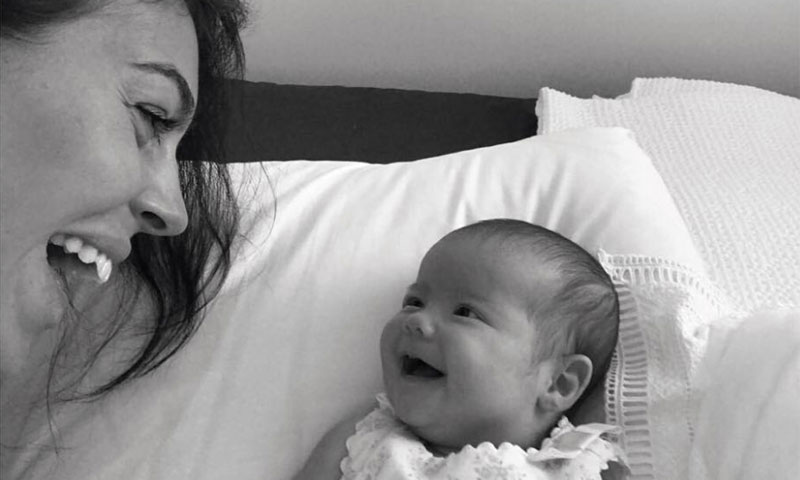 Georgina Rodríguez y su imagen más maternal con Eva, la hija de Cristiano Ronaldo