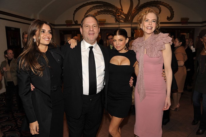 Penélope Cruz, Nicole Kidman, Fergie, Harvey Weinstein