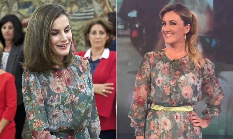 Doña Letizia y Carlota Corredera, los detalles de una coincidencia muy 'real'