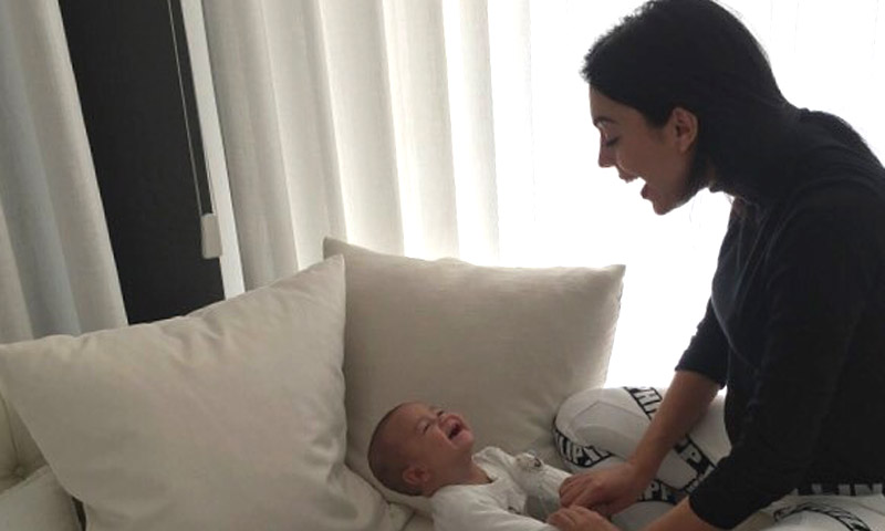 Georgina Rodríguez, loca de amor con los hijos de Cristiano Ronaldo