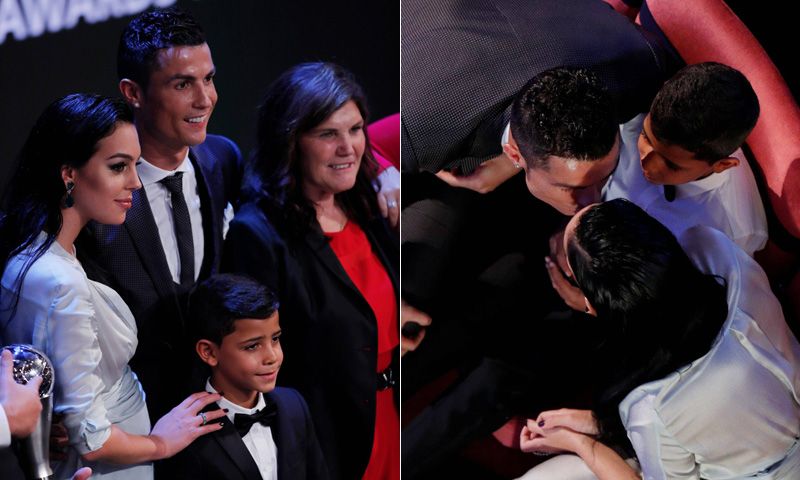 La noche más romántica de Cristiano y Georgina