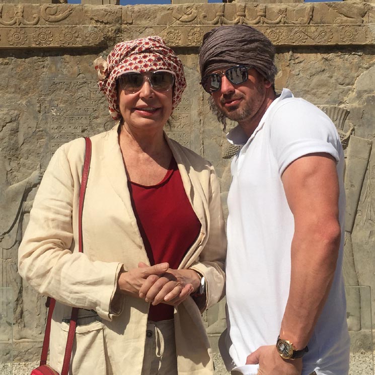 El álbum del espectacular viaje a Irán de Carmen Martínez-Bordíu y su novio Tim