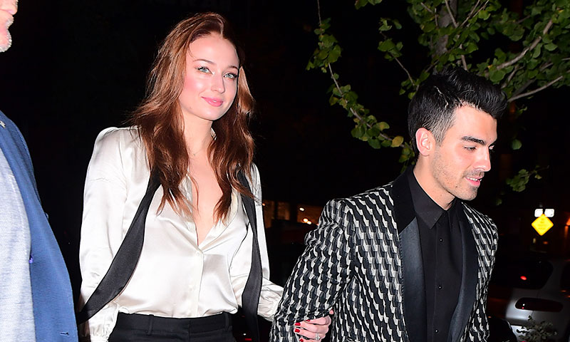 Joe Jonas y Sophie Turner celebran su compromiso con una fiesta muy especial