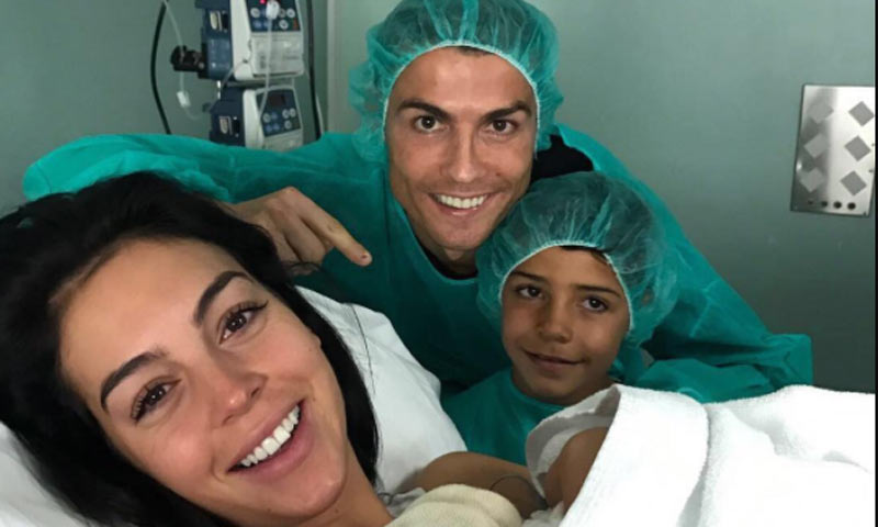 Cristiano Ronaldo y Georgina Rodríguez ya han sido padres de Alana Martina