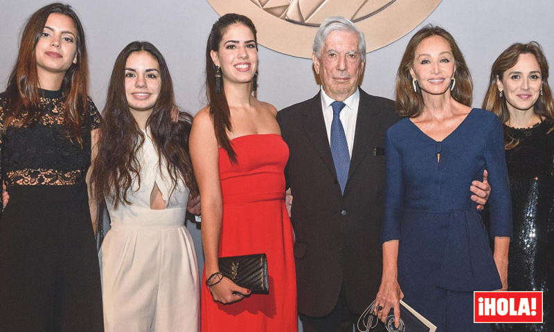 HOLA.com aclara la polémica sobre las fotos de Mario Vargas Llosa y sus nietas