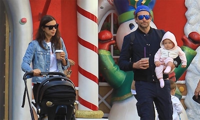 EXCLUSIVA: La imagen más familiar de Irina Shayk y Bradley Cooper con su pequeña Lea