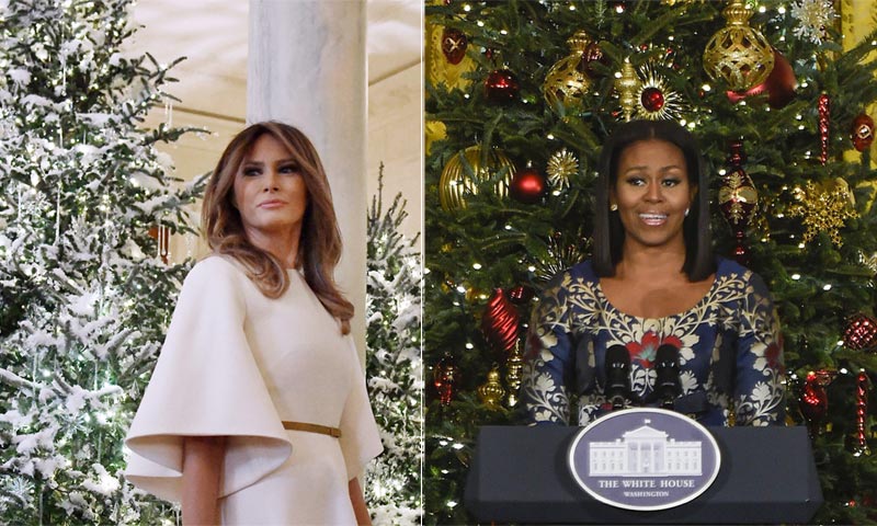 Trump vs. Obama, ¿qué decoración navideña prefieres?