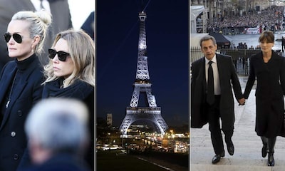 París se rinde a la figura de Johnny Hallyday con un multitudinario recuerdo