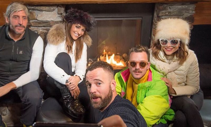 La divertida fiesta de Paula Echevarría en la nieve