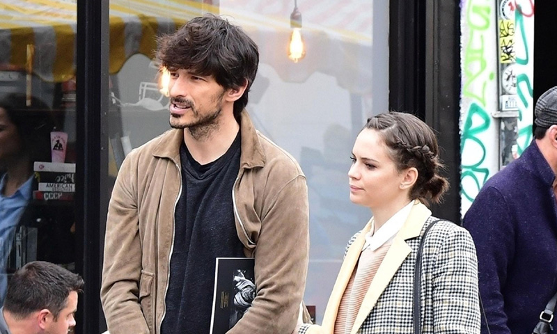 Primeras imágenes de Andrés Velencoso y Luz Cipriota