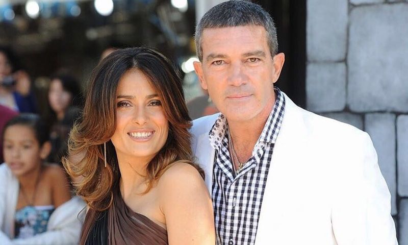 Antonio Banderas, impactado tras las duras palabras de Salma Hayek sobre su experiencia con Harvey Weinstein