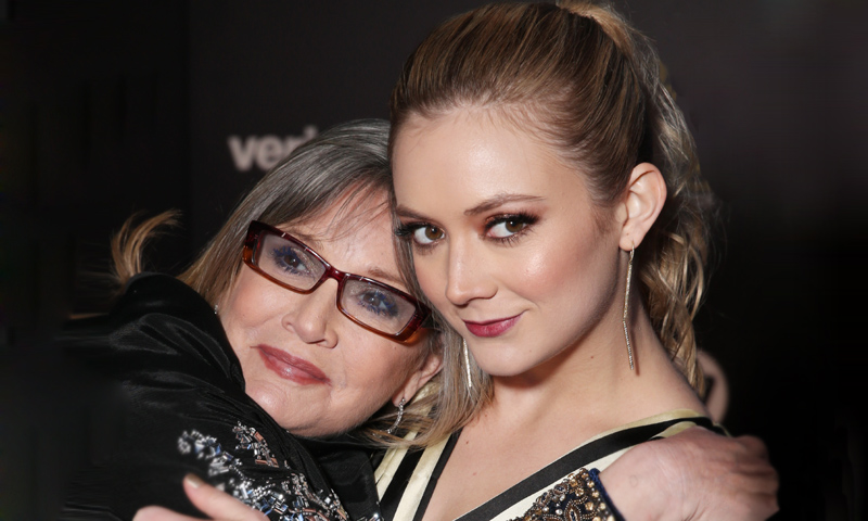 Billie Lourd y los detalles con los que ha homenajeado a su madre, Carrie Fisher