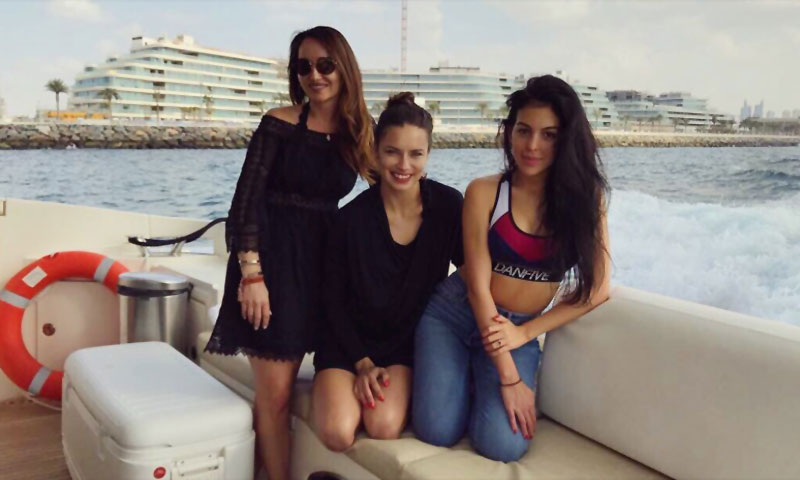 Georgina Rodríguez de 'tour' por Dubai con Adriana Lima