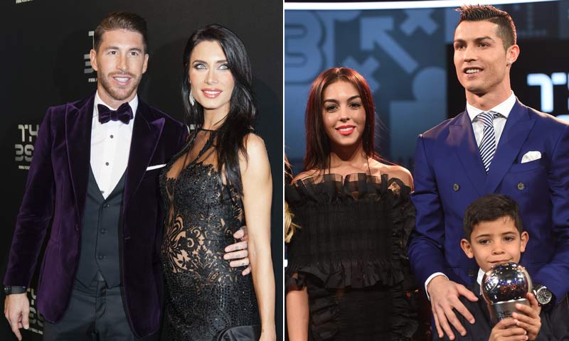El orgullo de Georgina Rodríguez y Pilar Rubio en la última victoria de Cristiano Ronaldo y Sergio Ramos
