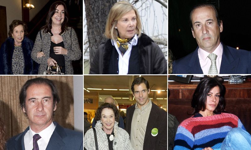 Quién es quién en la familia de Carmen Franco