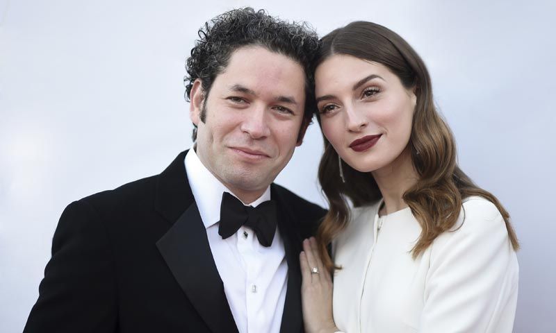 María Valverde y Gustavo Dudamel